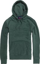 Superdry Heren Trui Sweat Shirt Shop hoodie met reliëflogo