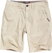 Superdry zacht slim fit chino stretch short twill katoen - Maat W30