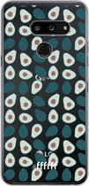 LG G8 ThinQ Hoesje Transparant TPU Case - Avocado's #ffffff