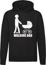 The Walking Dad Hoodie| the walking dad | vaderdag | vrijgezellenfeest | valentijnsdag | unisex | trui | sweater  | capuchon