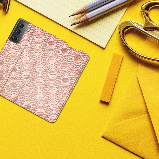 Étui Smartphone Samsung Galaxy S21 Motif Étui Mobile Orange
