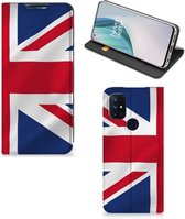 Stand Case OnePlus Nord N10 5G Telefoonhoesje Groot-Brittannië Vlag