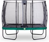 EXIT Elegant trampoline rechthoek 214x366cm - groen