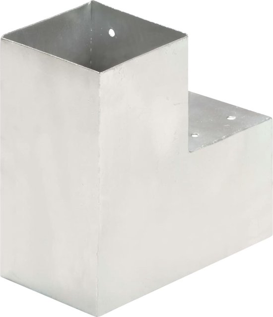 Gartenwelt Riegelsberger Paalhuls schroefhuls voor palen 8 cm met bodemplaat incl. 4 paalschroeven