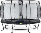 EXIT Elegant trampoline rond ø366cm - zwart