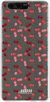 6F hoesje - geschikt voor Honor 9 -  Transparant TPU Case - Cherry's #ffffff