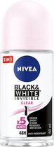 Nivea_invisible Black&white Antyperspirant W Kulce 48h Clear 50ml
