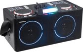 MEDION LIFE X61420 Party Speaker | met DJ-controller | 2 LC-displays | 8 Multifunctionele performance pads | LED lichteffecten | 2 x 20 W RMS