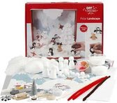 Materialenset voor een Winterwonderland, 1 set/ 1 doos