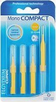 Mono Compact Toothbrush 2.5-2.2 Mm (4 Pcs) - Interdental Brushes Yellow