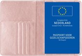 Goodline® - Étui pour passeport pour animaux de compagnie / Support pour passeport européen pour animaux de compagnie - D1 - Or rose