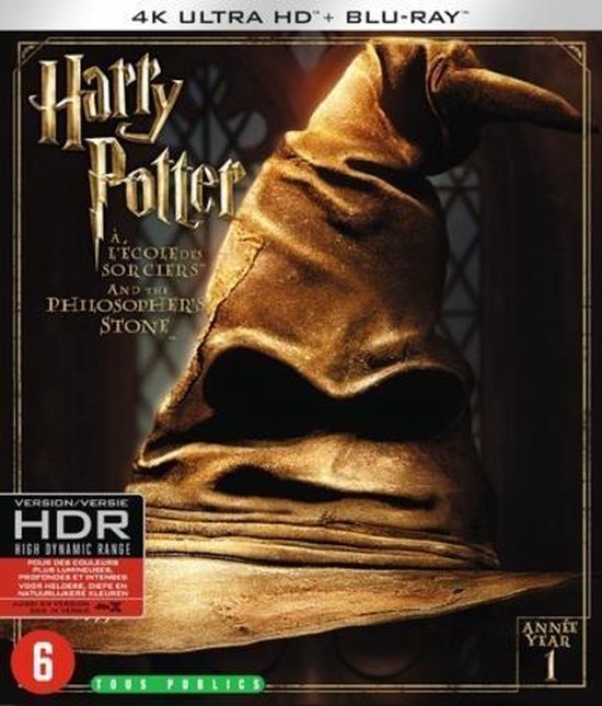Harry Potter Year 1 - The Philosopher's Stone (4K Ultra HD Blu-ray)