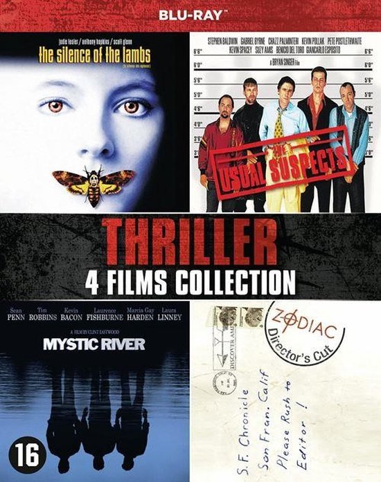 Thrillers Collection (Blu-ray) (Blu-ray), Jodie Foster | Dvd's | bol.com