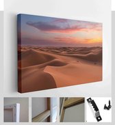 Empty Quarter Desert Dunes at Liwa, Abu Dhabi, United Arab Emirates - Modern Art Canvas - Horizontal - 1709319511 - 115*75 Horizontal