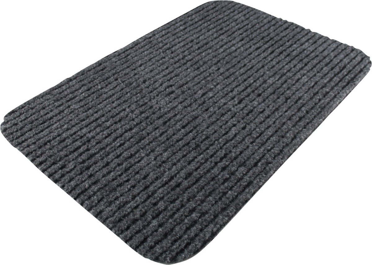 Carpe mathique Deurmat voor buiten en binnen - Grijs - 60 x 90 cm