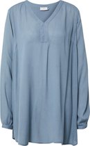 Kaffe tuniek amber Duifblauw-42 (Xl)