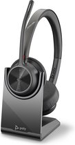 POLY 218476-02 hoofdtelefoon/headset Hoofdband USB Type-A Bluetooth Oplaadhouder Zwart