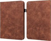 Kant Bloem Embossing Patroon Horizontale Flip Leren Case met Houder & Kaartsleuven & Portemonnee & Fotolijst & Slaap / Wake-up Functie Voor iPad mini 2019/4/3/2/1(Bruin)