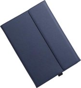 Clamshell-tabletbeschermhoes met houder voor MicroSoft Surface GO 2 (lamspatroon / blauw)