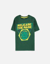 Marvel The Hulk Kinder Tshirt - Kids 122 - Release The Rage Green