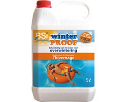 BSI - Winterproof - Behandeling van uw zwembadwater voor overwintering - Effectief en goed voor het milieu - Zwembad - Spa - 5 l voor 100 000 l