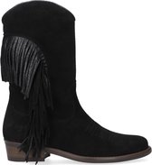 Koel4kids 10m004 Cowboylaarzen - Western Laarzen - Meisjes - Zwart - Maat 39