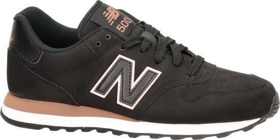 New Balance 500 Sneakers Dames - Black - Maat 38 | bol.com