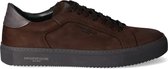 McGregor Heren Sneakers - Bruin - Lage Sneakers - Leer - Veters