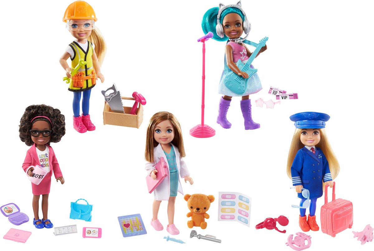 Barbie Chelsea Core Careers Assorti