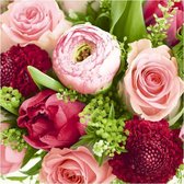 Table Napkins. A wealth of flowers. size 33x33 cm. 20 pc/ 1 pack
