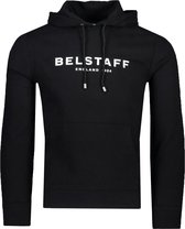 Belstaff Trui Zwart Aansluitend - Maat XL - Heren - Herfst/Winter Collectie - Katoen