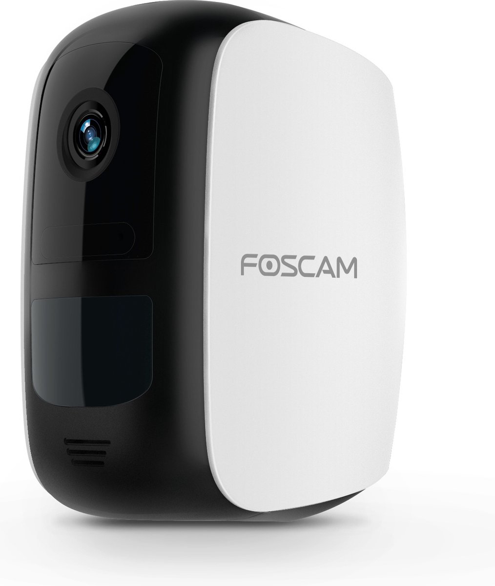 Foscam- E1 Full HD & 100% Draadloze Beveiligingscamera KIT