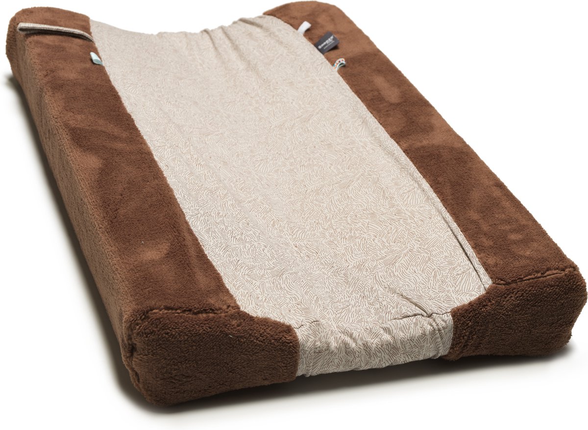 Snoozebaby Aankleedkussenhoes Muddy River - 45x70 cm
