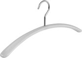 De Kledinghanger Gigant - 8 x Garderobehanger Cloud kunststof wit, 45 cm