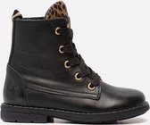 Muyters Veterboots zwart Leer 22607 - Maat 23