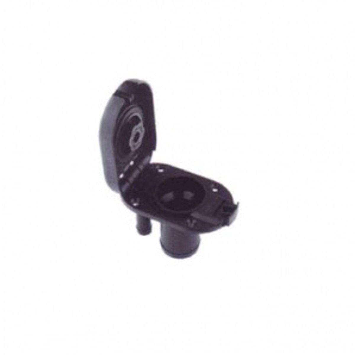 Dek vul plug voor gas, zwart (GS31131)