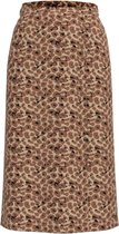Vila Rok Vilana Leo Midi Slit Skirt/ka 14069737 Nomad Dames Maat - W42