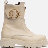 Ann Rocks Rits boot gesp beige - Maat 37