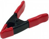 tentklemmen zwart/rood 10,5 cm 2 stuks