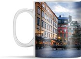 Mok - Het plein Stortorget bij Gamla Stan in Zweden - 350 ml - Beker