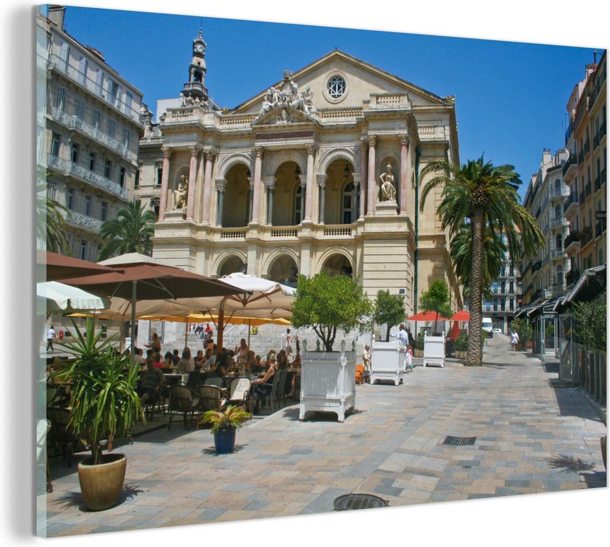 L'Opéra de la ville française de Toulon Plexiglas 180x120 cm - Tirage photo  sur verre... | bol.com