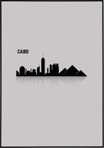 Poster van de skyline van Cairo - 20x30 cm