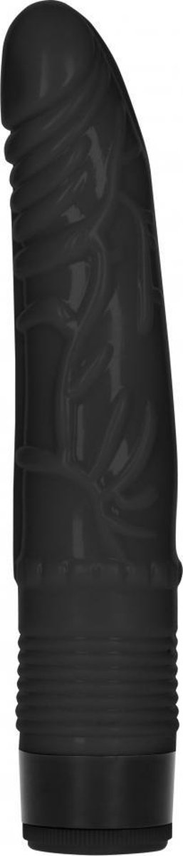 Goedkoopste GC Slight - Realistische Vibrerende Dildo - 20 cm - Zwart