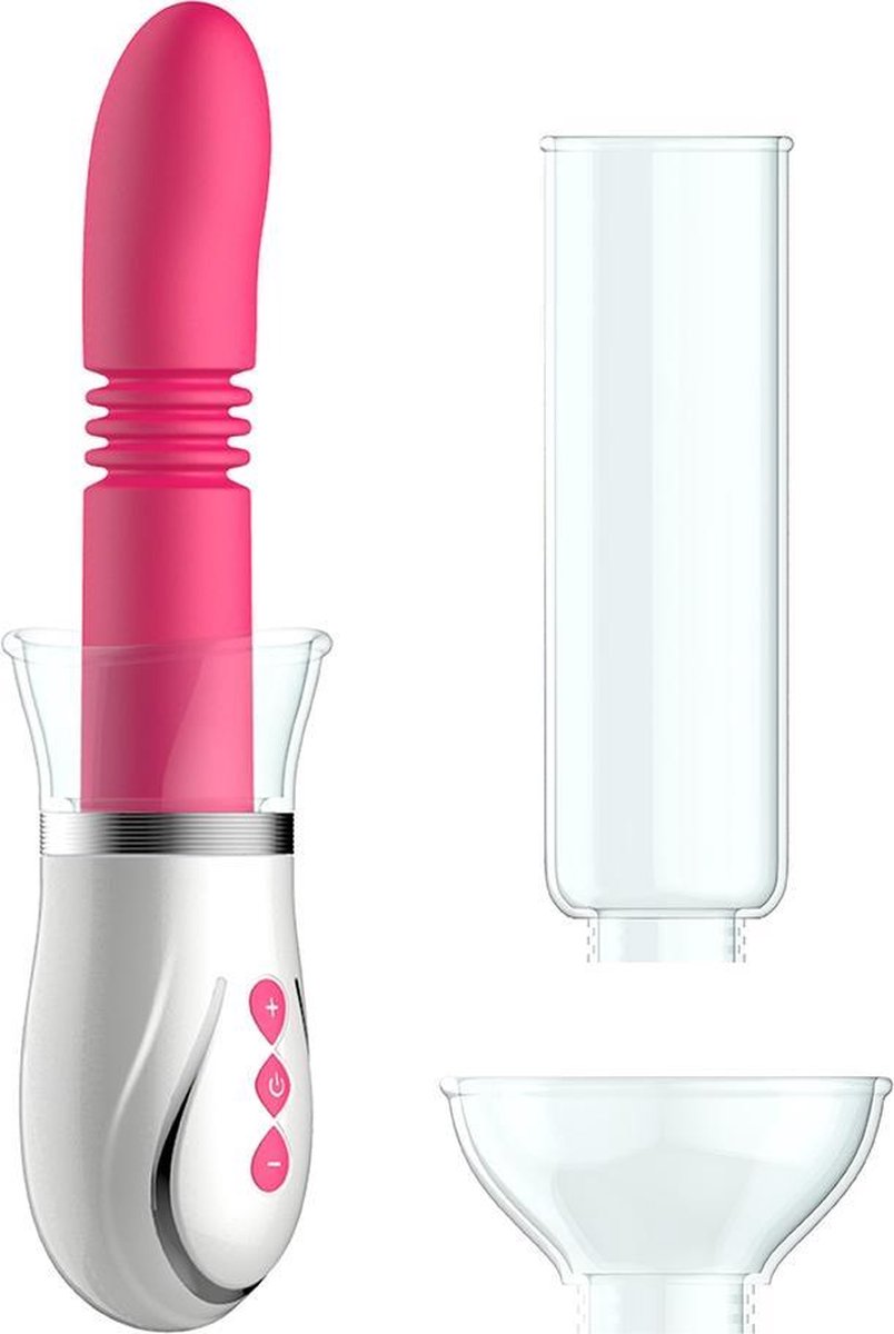 Goedkoopste Thruster - 4 in 1 Rechargeable Couples Pump Kit - Pink