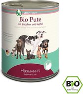 Herrmann's Bio Light Honden Blikvoeding - Kalkoen met Courgette - 800 g