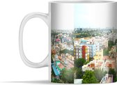 Mok - Kleurrijke huizen in Chennai - 350 ml - Beker