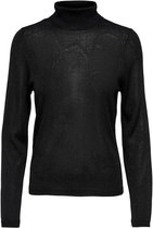 Only Trui Onlmaggi Rollneck Glitter Pullover Knt 15240101 Black/w. Dtm Glitter Dames Maat - XS