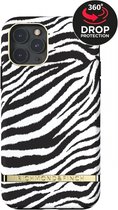 Richmond & Finch Zebra zebraprint hoesje voor iPhone 11 Pro - zwart