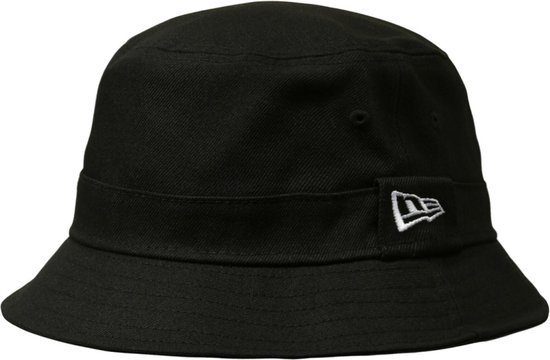 New Era Essential Black Bucket Hat | bol