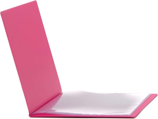 Foto: Goodline pvc portfoliomap geschikt voor 8 pagina s type classic roze